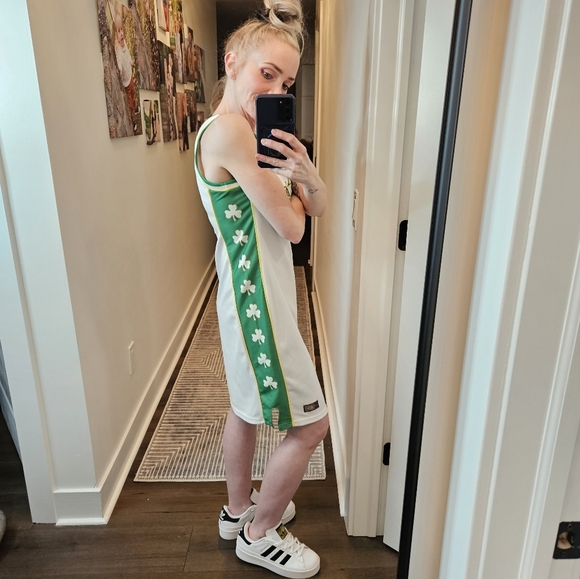 SB Sports Hardball Classics Women's Boston Celtic NBA Jersey Dress - SIZE M 🍀 - Picture 3 of 11
